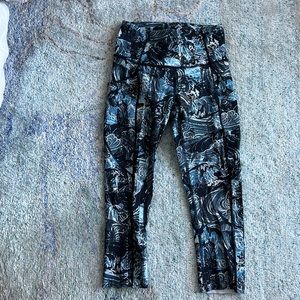 Blue LuluLemon Leggings